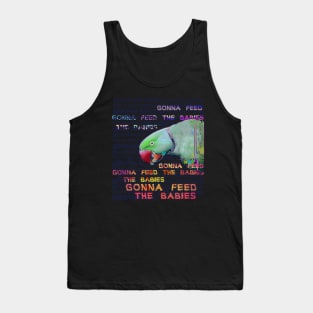 gonna feed the babies - a e s t h e t i c #1 Tank Top